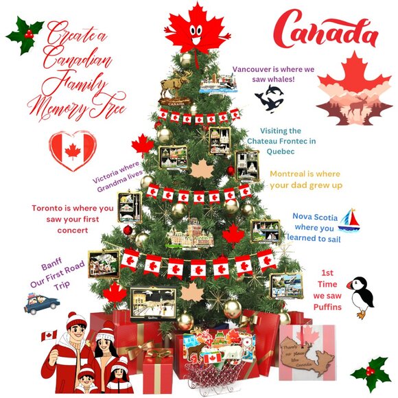 Toronto Canada Ornament Color Brass Landmarks - Picture 5 of 7